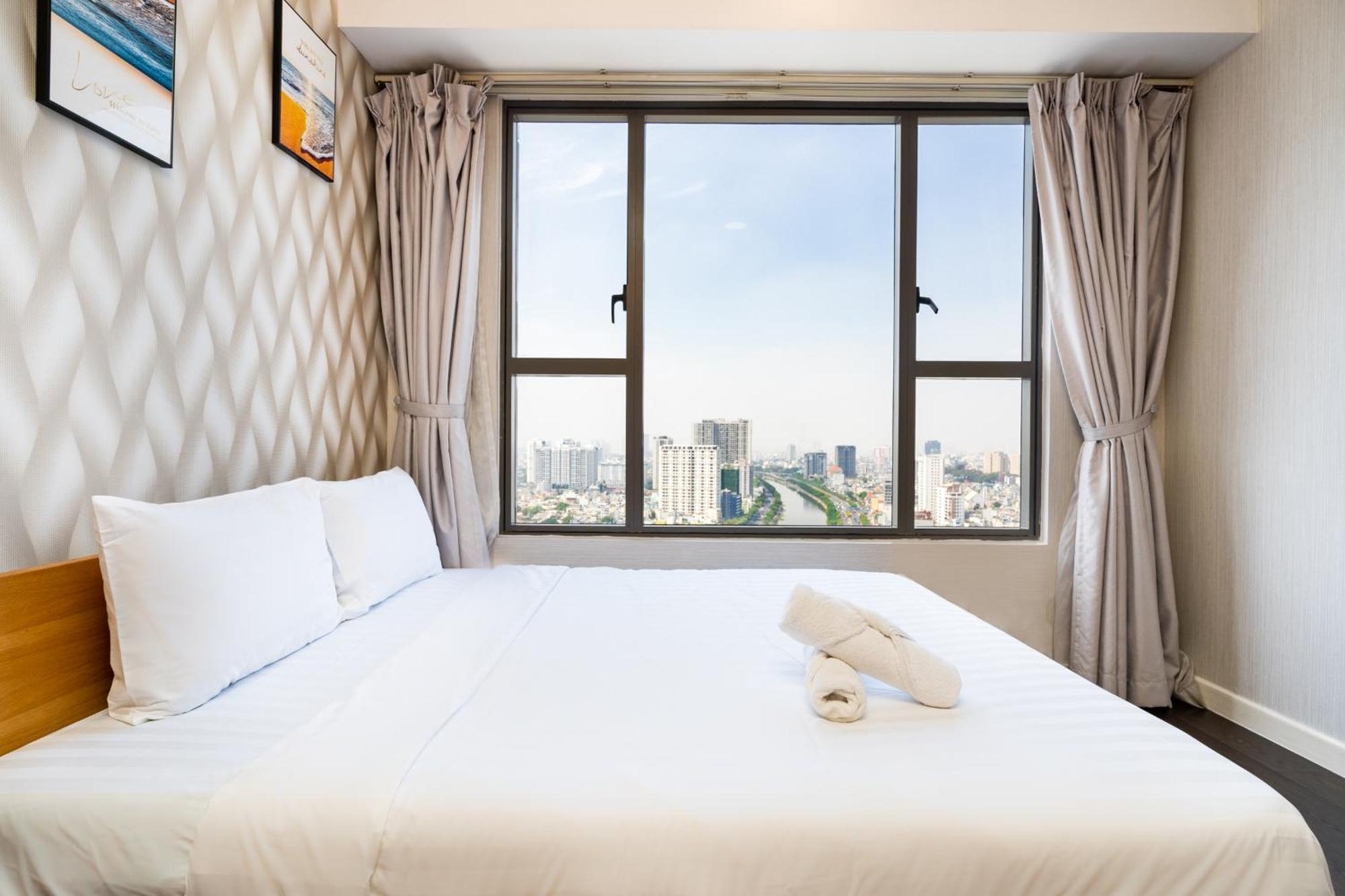 Double E Saigon Apartment Ho-Chi-Minh-Stadt Exterior foto