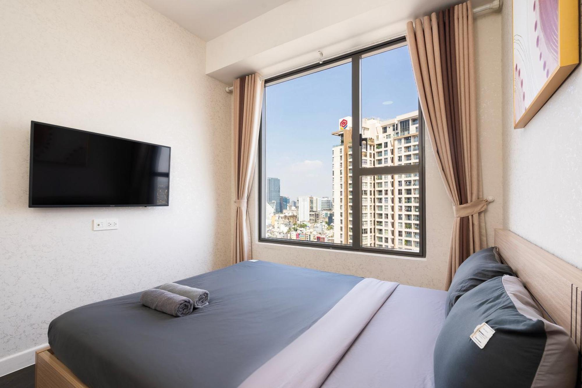 Double E Saigon Apartment Ho-Chi-Minh-Stadt Exterior foto