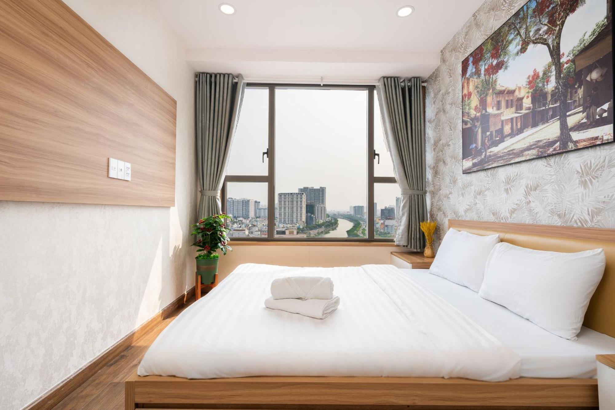 Double E Saigon Apartment Ho-Chi-Minh-Stadt Exterior foto
