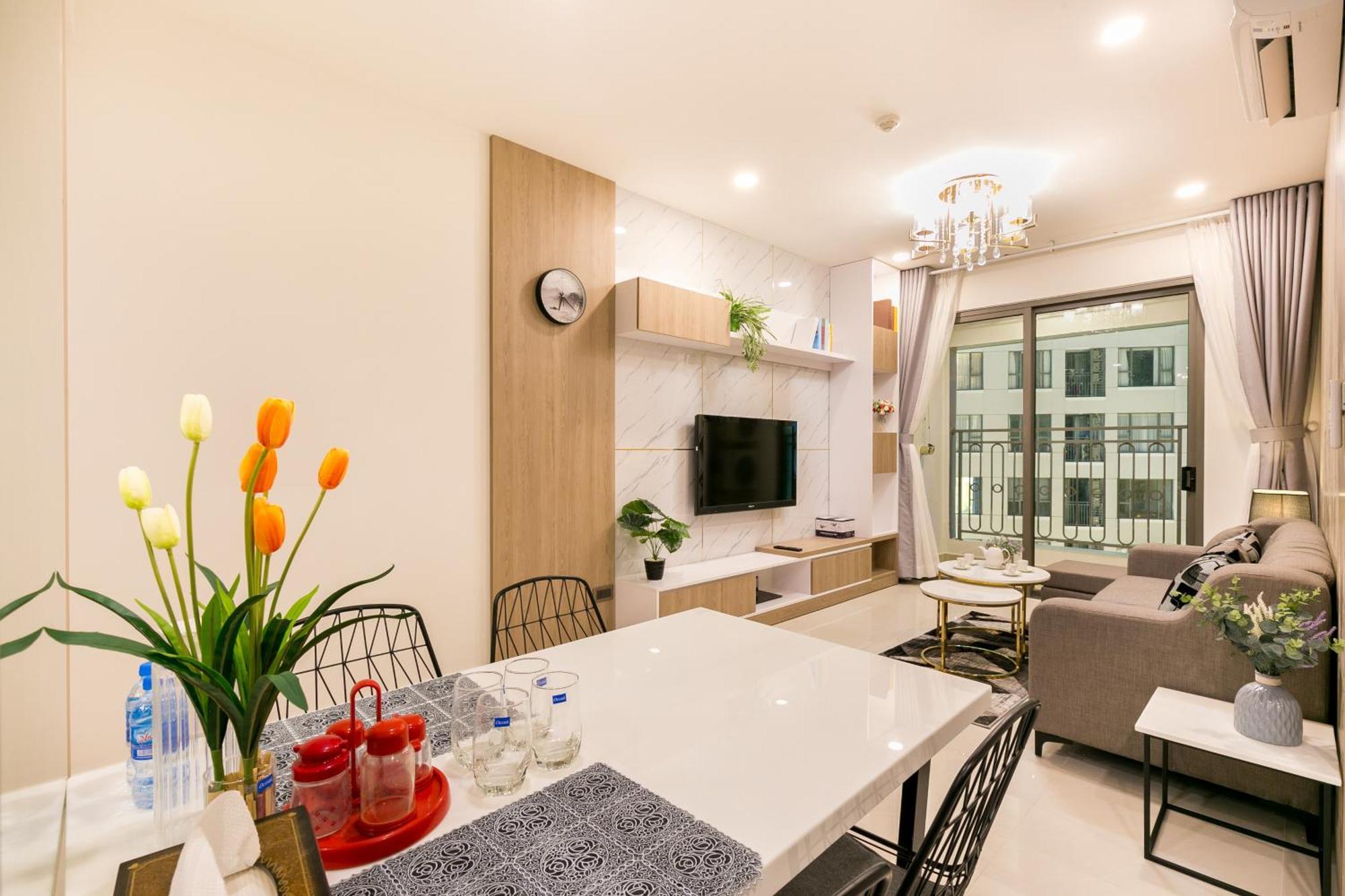 Double E Saigon Apartment Ho-Chi-Minh-Stadt Exterior foto