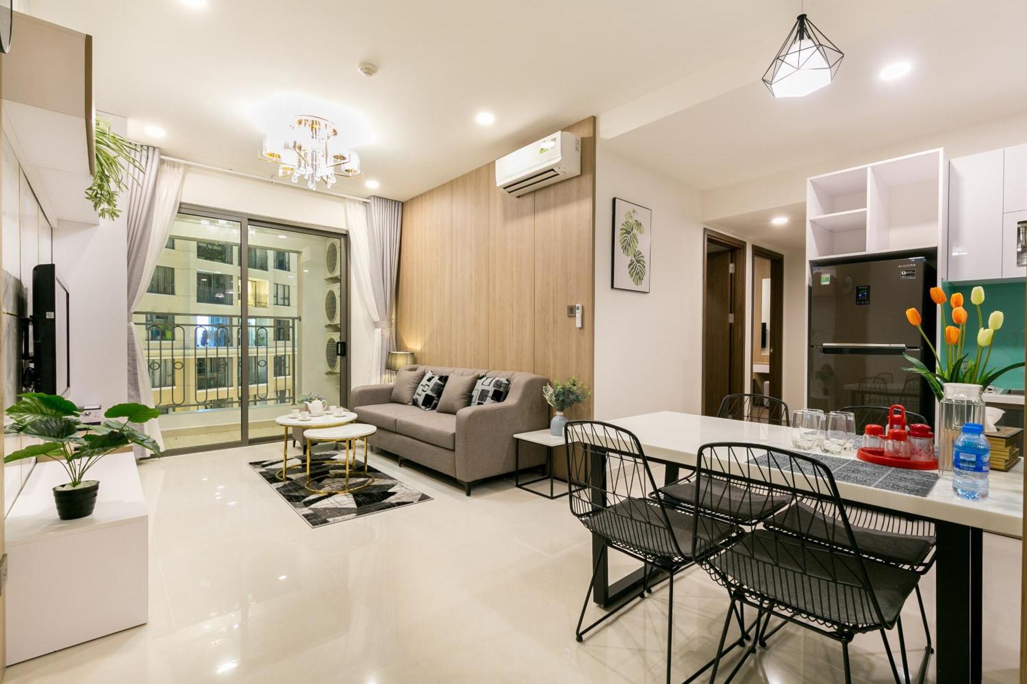 Double E Saigon Apartment Ho-Chi-Minh-Stadt Exterior foto